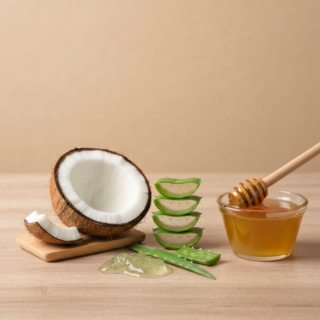 Bahan alami untuk perawatan diri